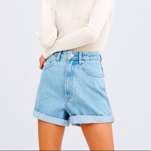 Zara Jean High Waist Cuff Shorts